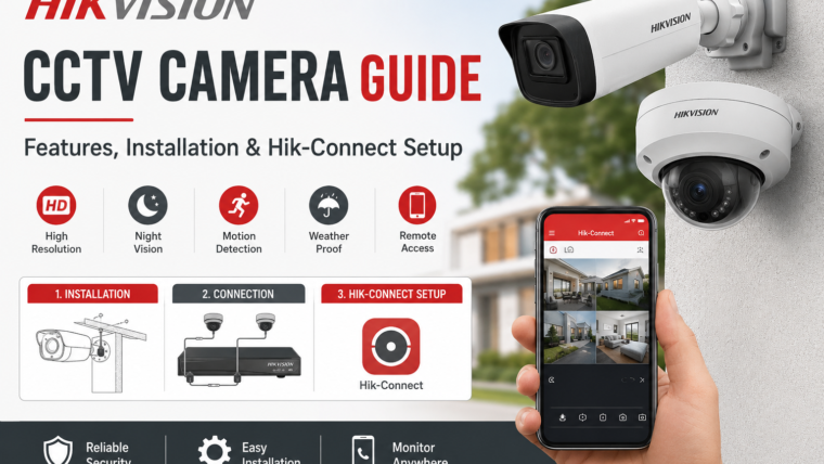 Hikvision CCTV Camera Guide – Features, Installation & Hik-Connect Setup