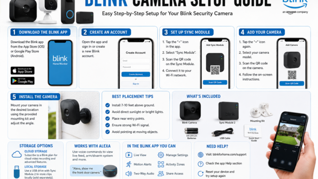 Blink Camera Complete Guide 2026: Setup, Features, Installation & Troubleshooting