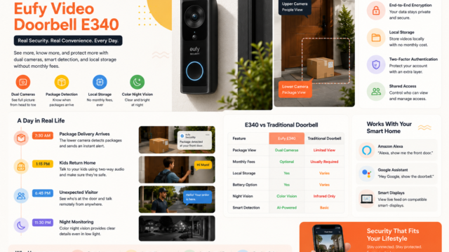 Eufy Security Video Doorbell E340: Real-World Home Security Experience