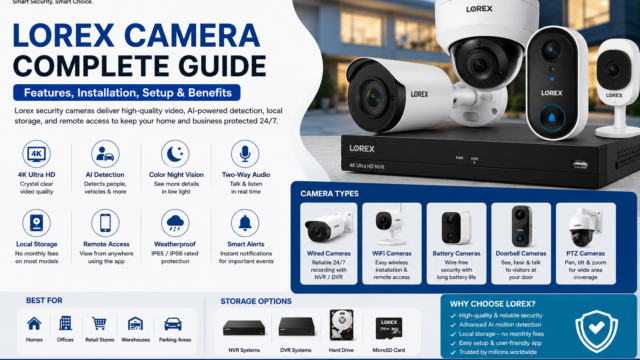 Complete Guide to Lorex Security Cameras: Features, Installation, Setup & Benefits